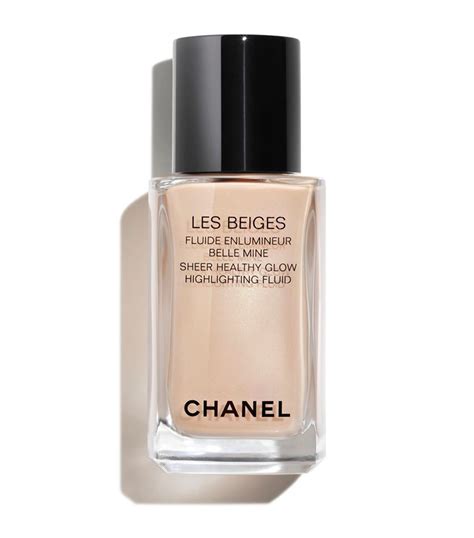 chanel glow highlight|chanel les beiges highlighting fluid.